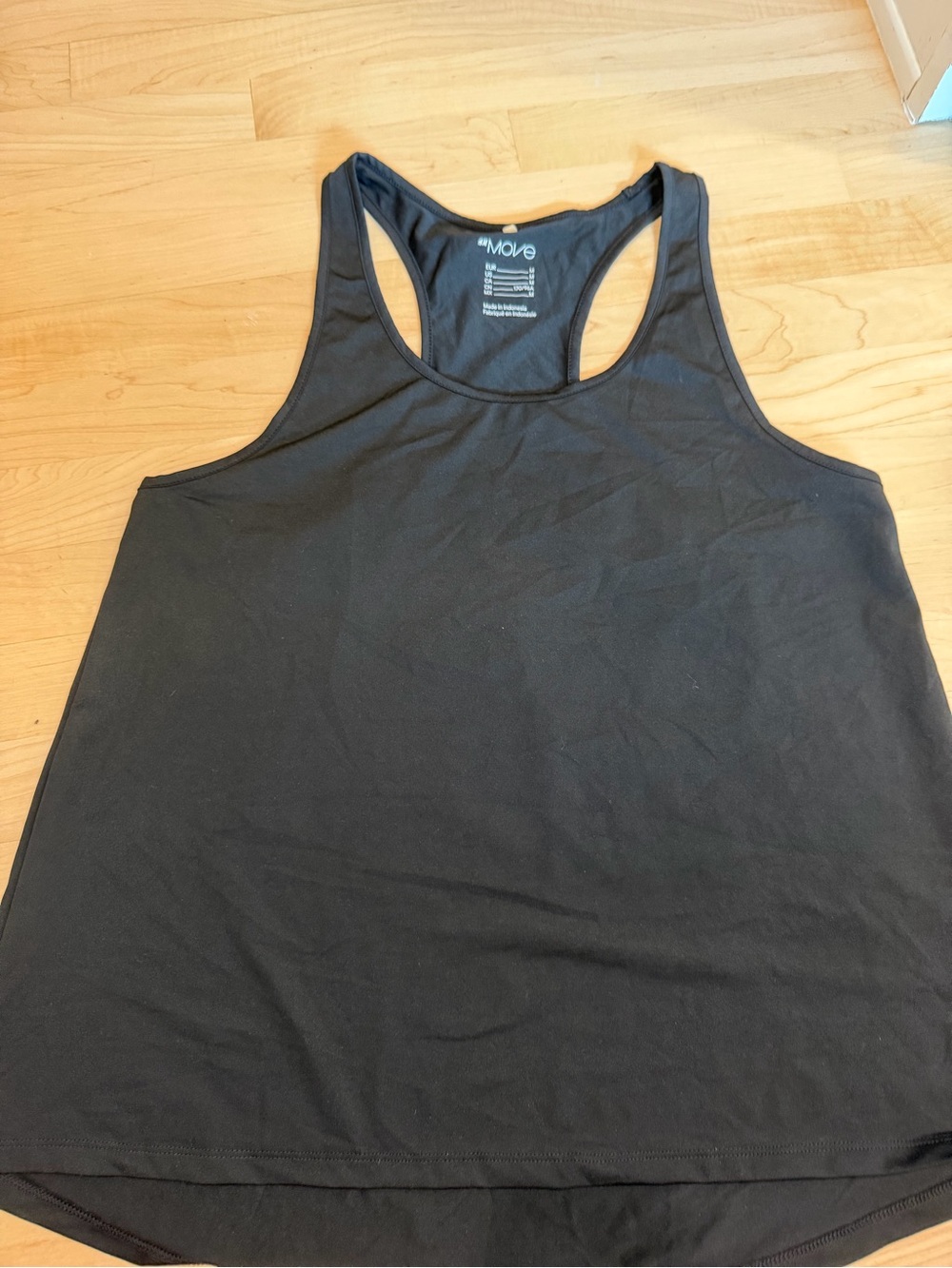 H&M Black Racerback Tank Top